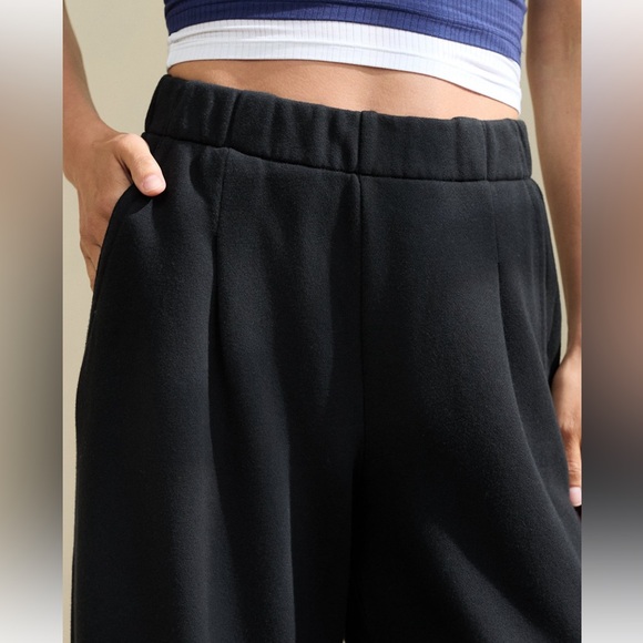 Aerie Cozy Heights Trouser Black Small - Picture 3 of 8